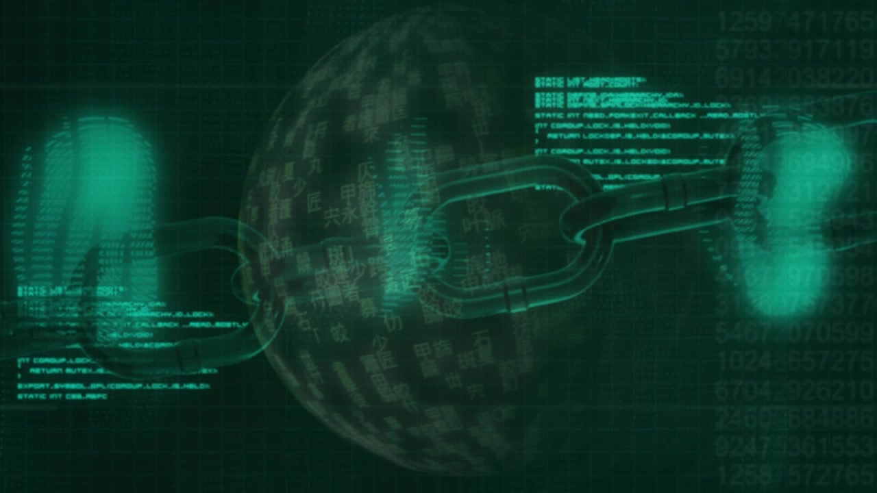 Animation of data processing over globe