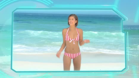 3d animation on beach vacations