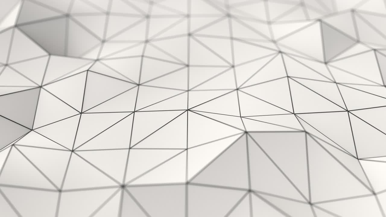 superficie blanca de bajo desplazamiento polimétrico con líneas negras