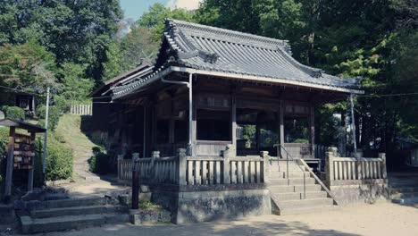 templo japonés en fukusaki, hyogo, japón