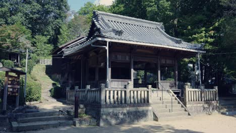 japanese temple in fukusaki, hyogo japan