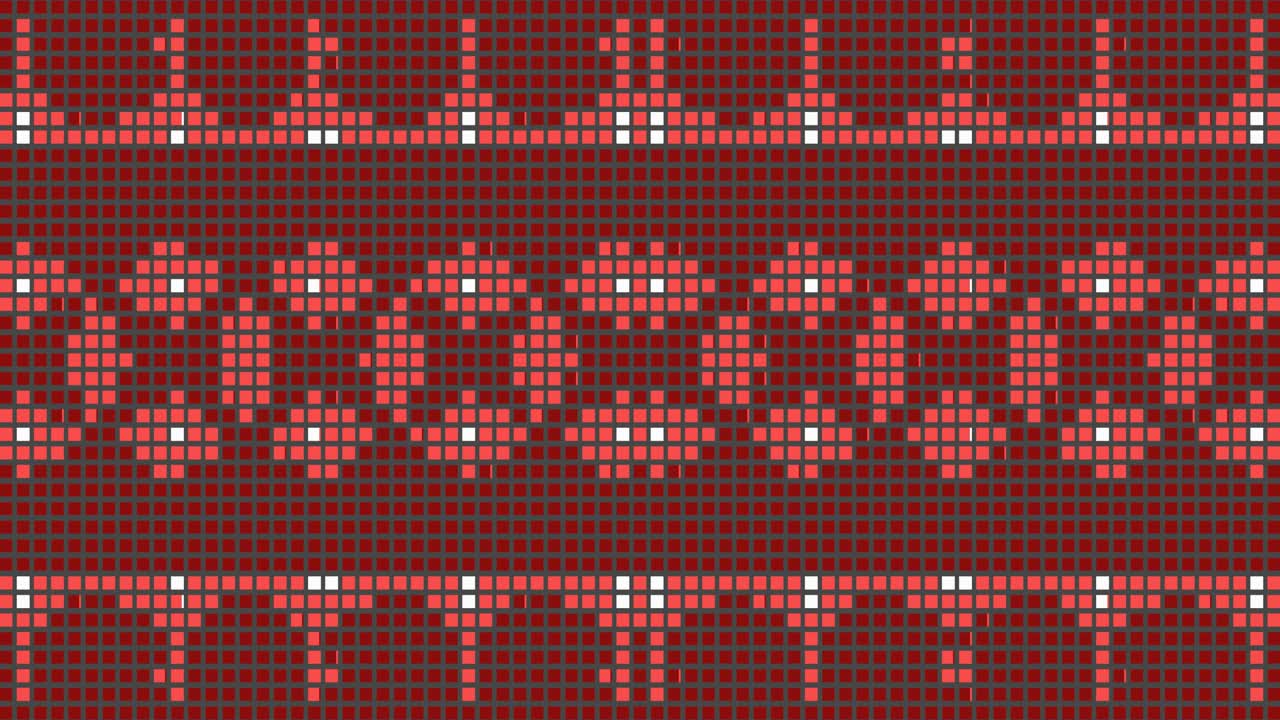 animación en bucle de un mosaico de píxeles 3