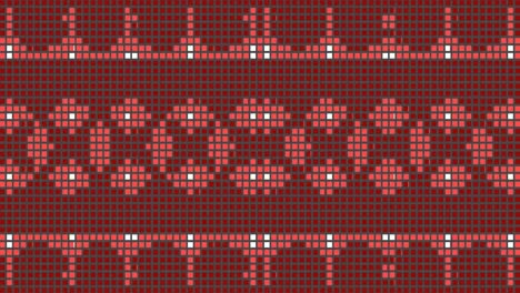 vj loop animation of pixel mosaic 3