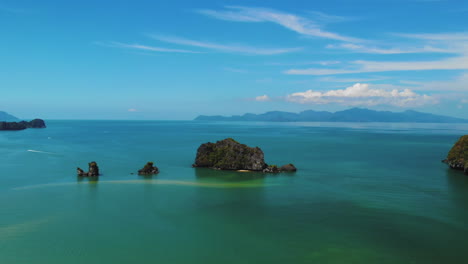 pulau chabang and pulau kelam baya islands, near the tanjung rhu beach in langkawi, malaysia