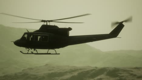 helicóptero militar de los estados unidos en vietnam.