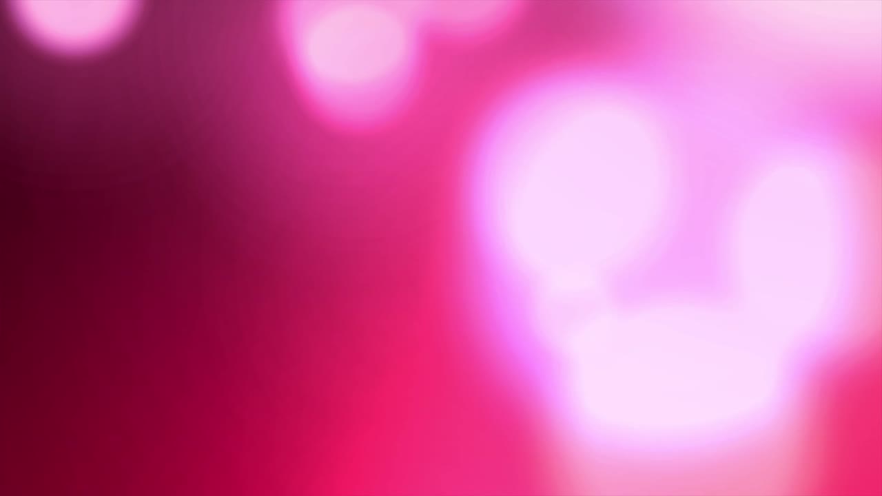 el fondo de las luces del círculo bokeh. desfocalizado de las llamaradas de fuga de luz. animación de imágenes en 4k