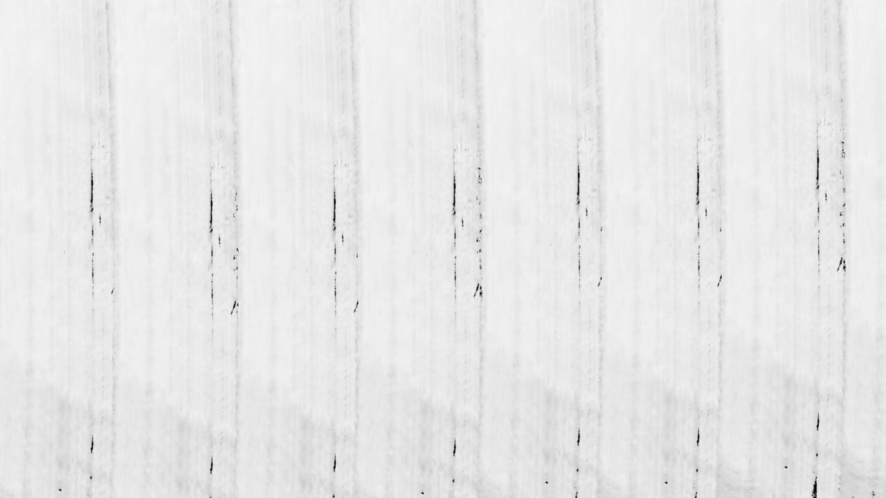 White Paint Brush Stroke Transition on Black Background