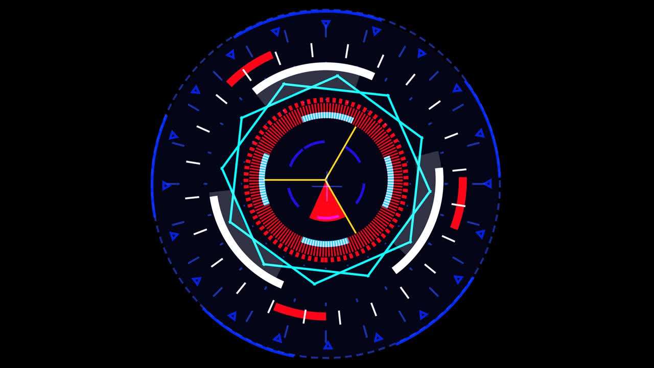 monitor de medidor digital ciclo radar fuera desvanecimiento medidor electrónico rojo azul dentro