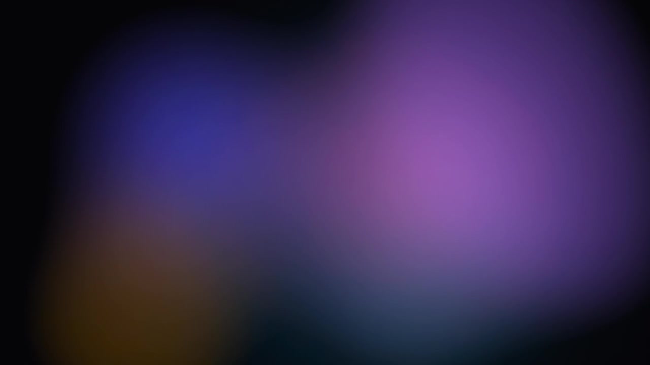 Abstract Motion of Soft Blurred Colorful Light Orbs