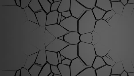 cracked surface geometric pattern