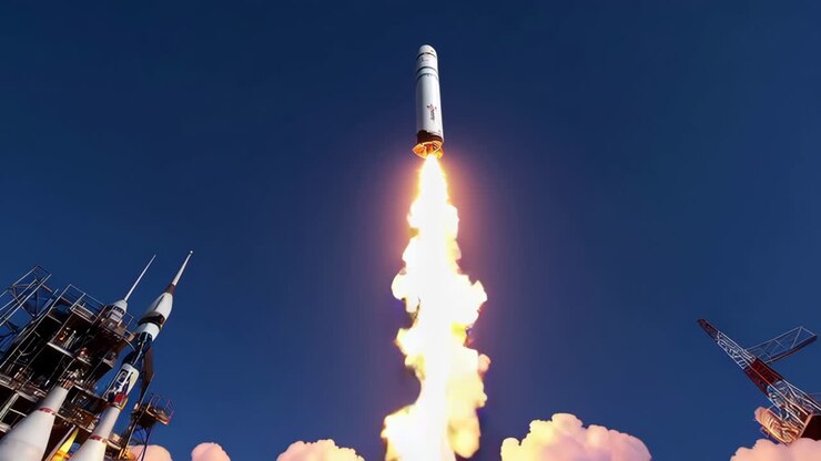 Rocket Launch into Space