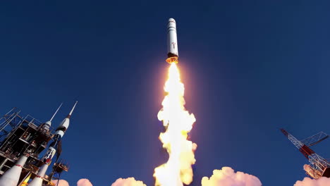lanzamiento de cohetes al espacio