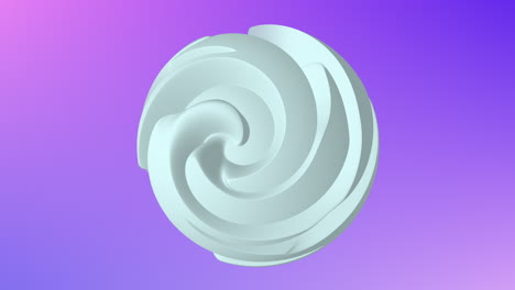 Futuristic-and-psychedelic-white-ball-with-waves