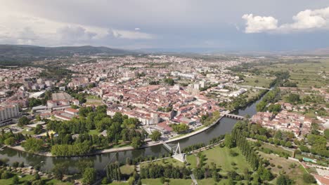 panoramic view of chaves, portugal