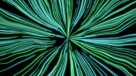 líneas brillantes abstractas