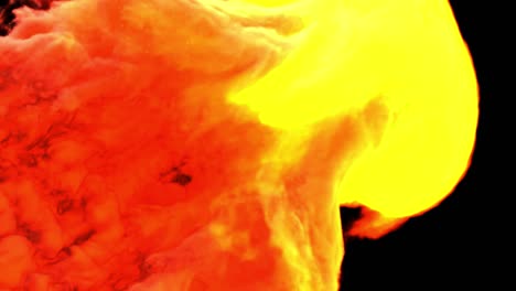 explosión de fuego abstracto