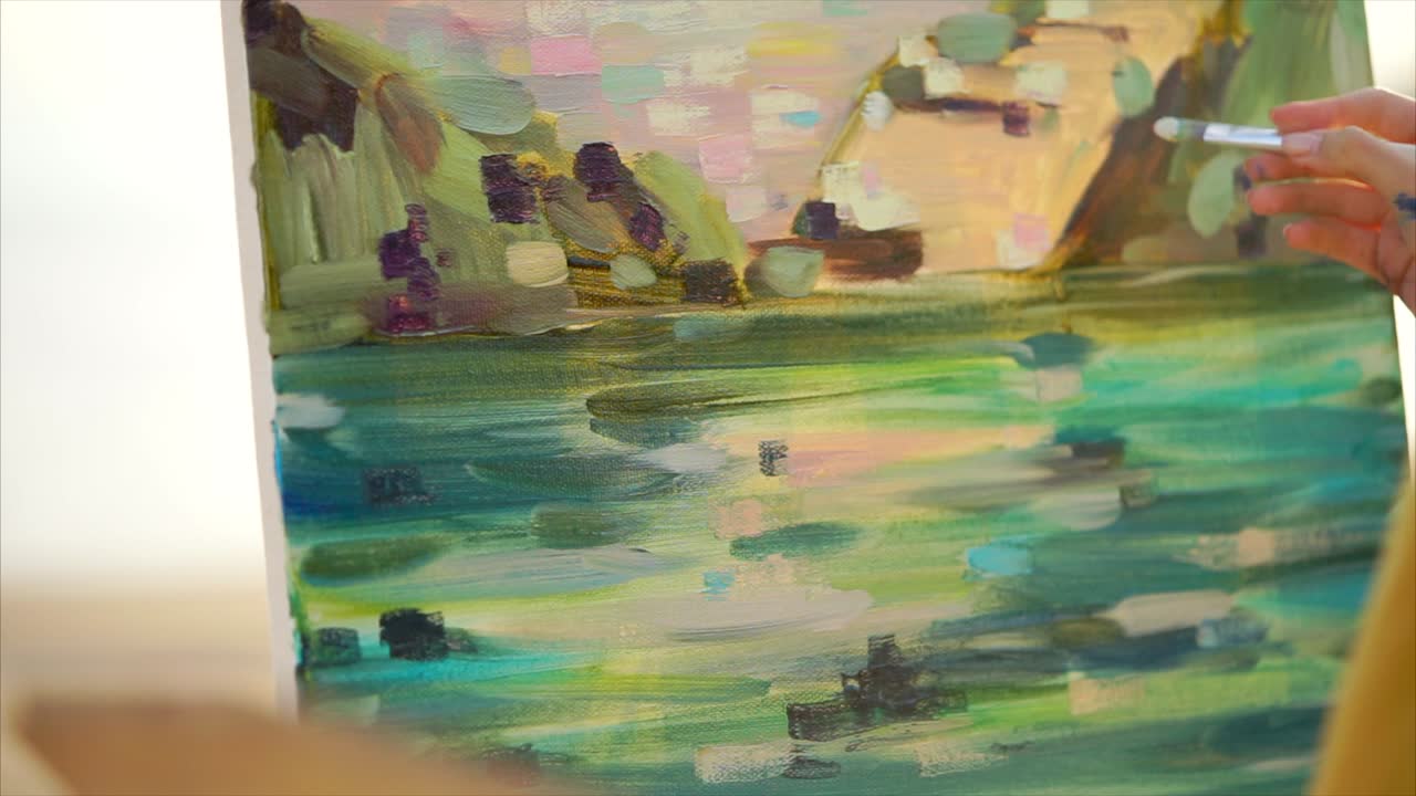 풍경을 그리는 예술가