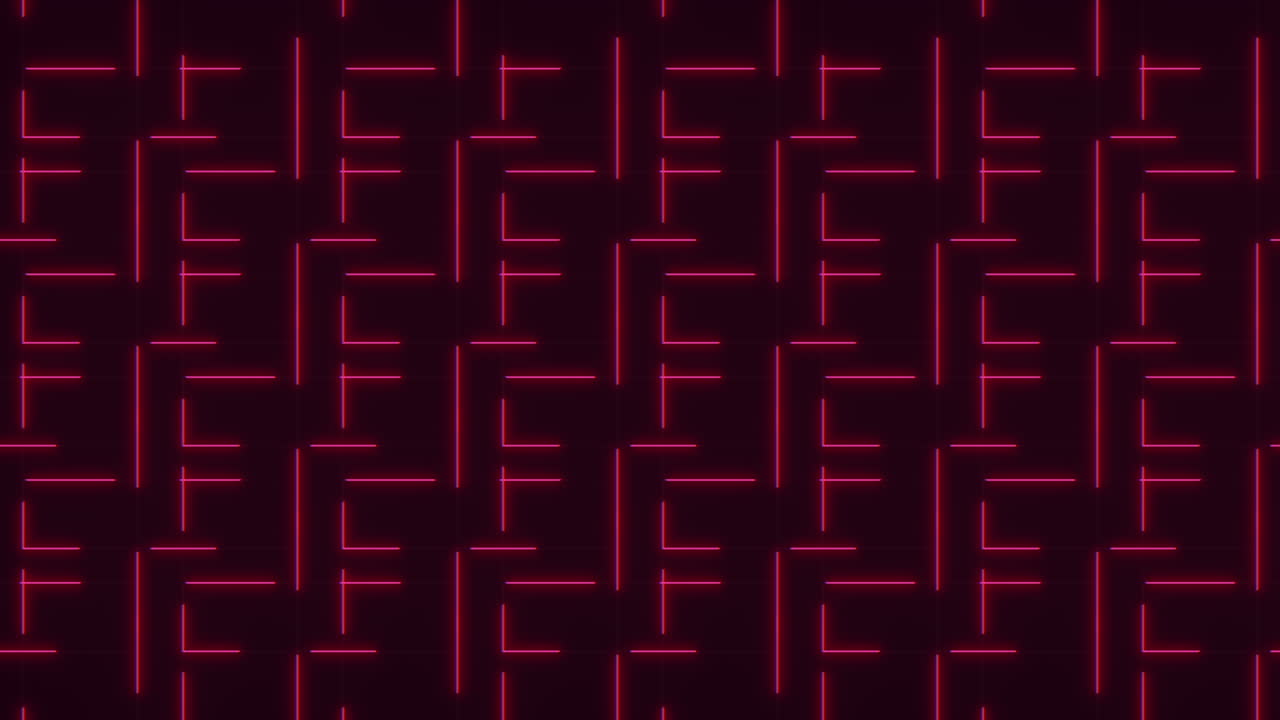 una línea roja sobre un fondo negro