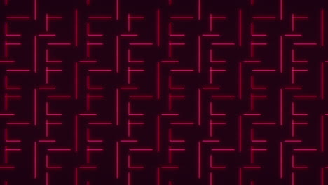 una línea roja sobre un fondo negro