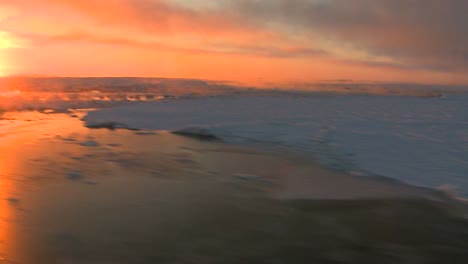 An-aerial-over-the-frozen-arctic-region-of-Hudson-bay-Canada