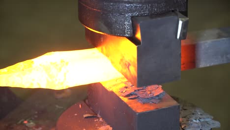 blacksmith metal forging in 4k