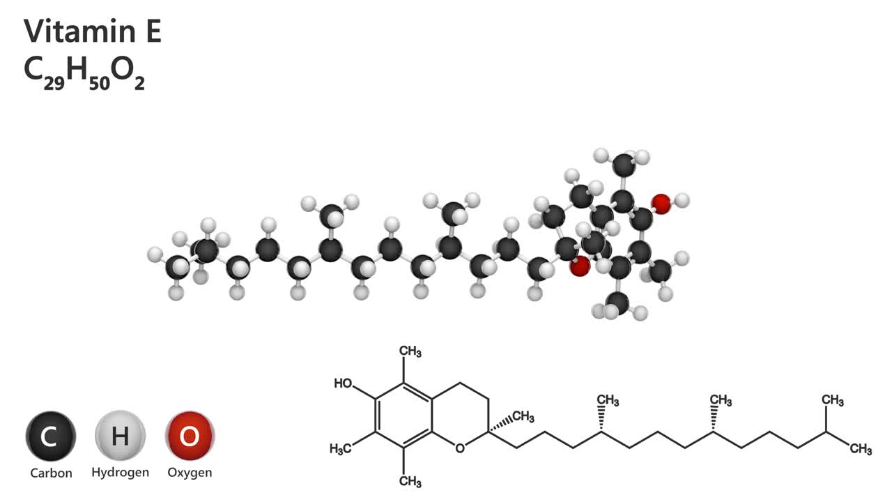 비타민 e (알파-토코페롤) 의 원활한 순환