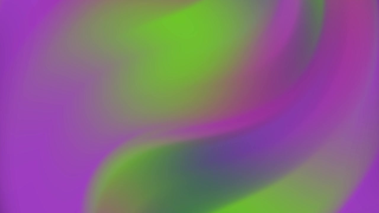 Dynamic Swirling Purple and Green Abstract Background Loop
