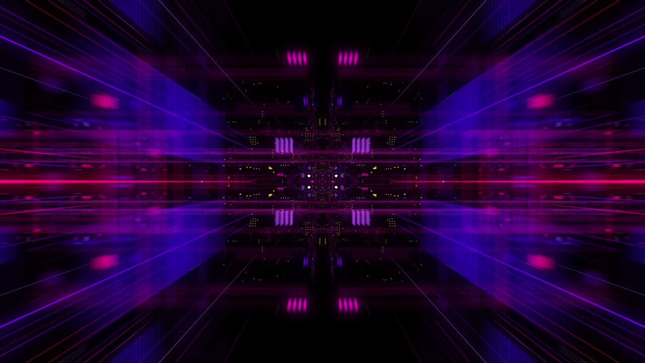 Abstract creative virtual reality cyberspace background.