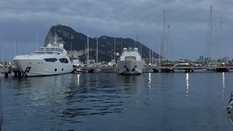 the marina at the strait of gibraltar