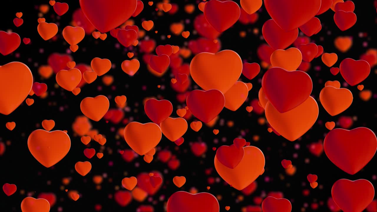 블루 백그라운드에 은 심장, 날아다니는 심장, 발렌타인 데이, 기념일, 어머니의 날, 결혼, 초대, 결혼, 생일, 축제