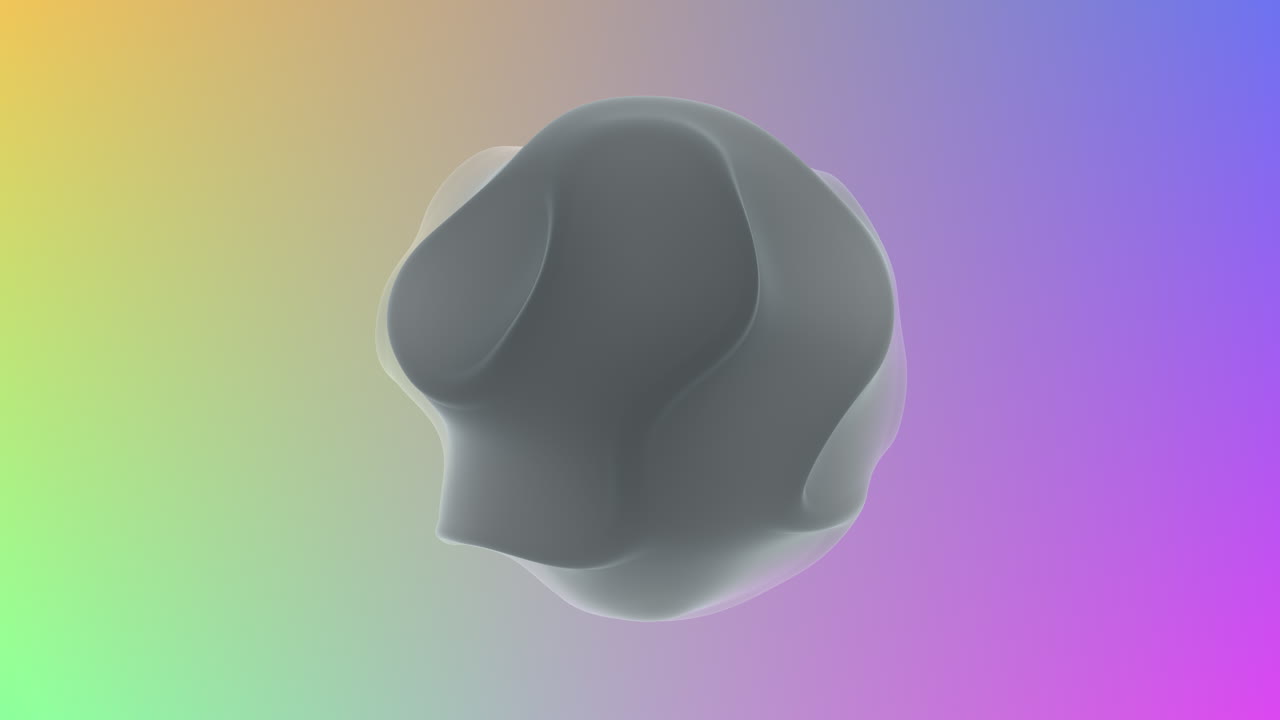 hipnotizante espiral negra y blanca en el fondo del arco iris vibrante