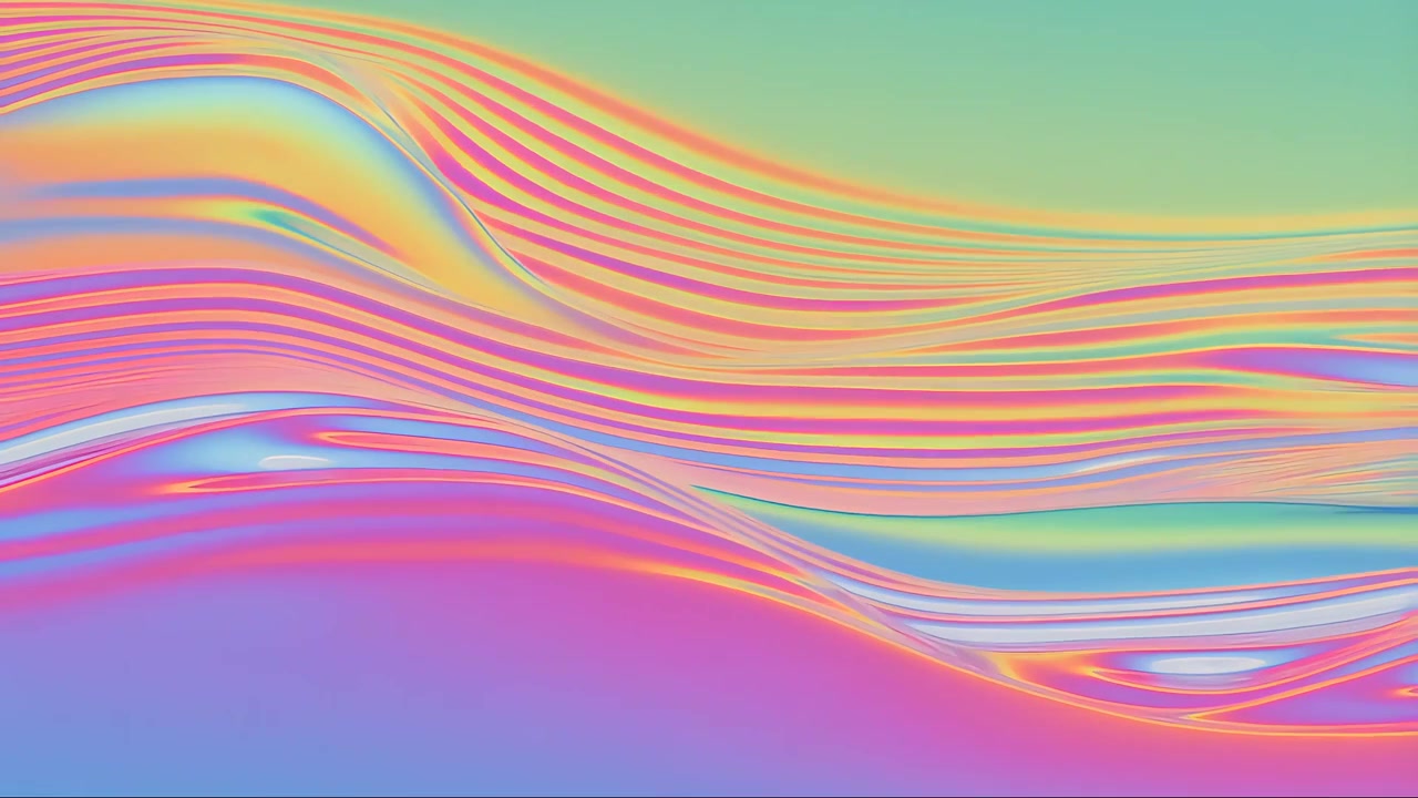Abstract Fluid Motion Background 4K