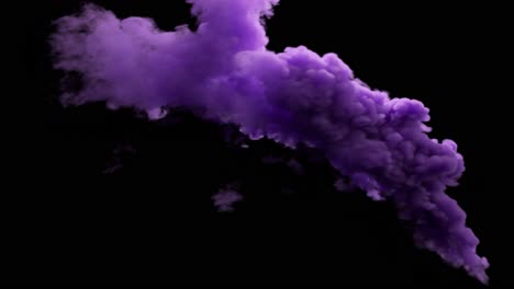 purple smoke cloud