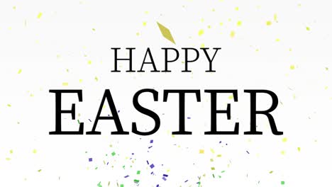 happy easter event text animation motion graphics