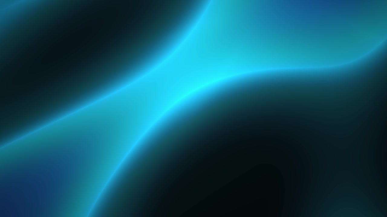 Smooth Flowing Blue and Teal Abstract Light Background