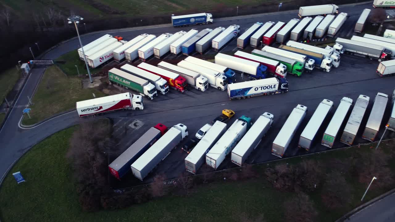 Truck Parking Lot