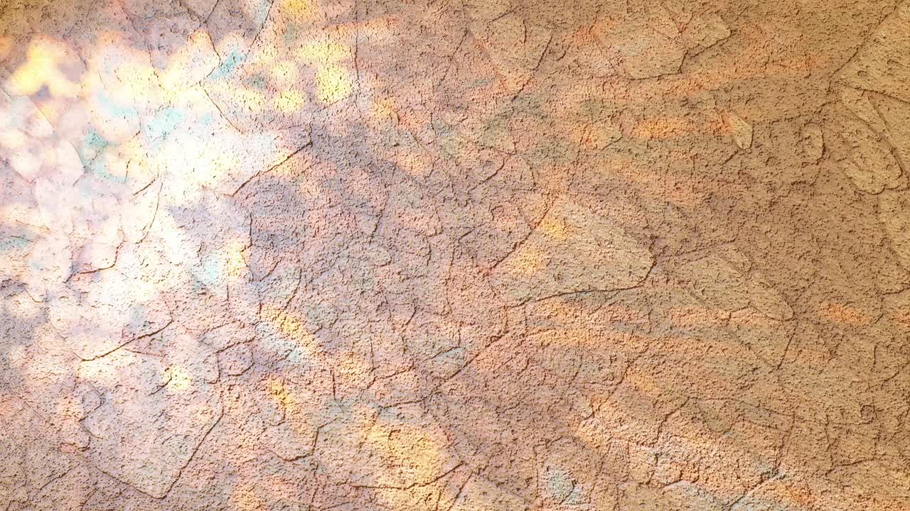 균열된 하늘: 텍스처와 밝은 노란색의 연구