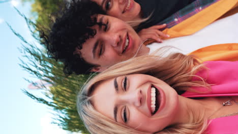friends having fun