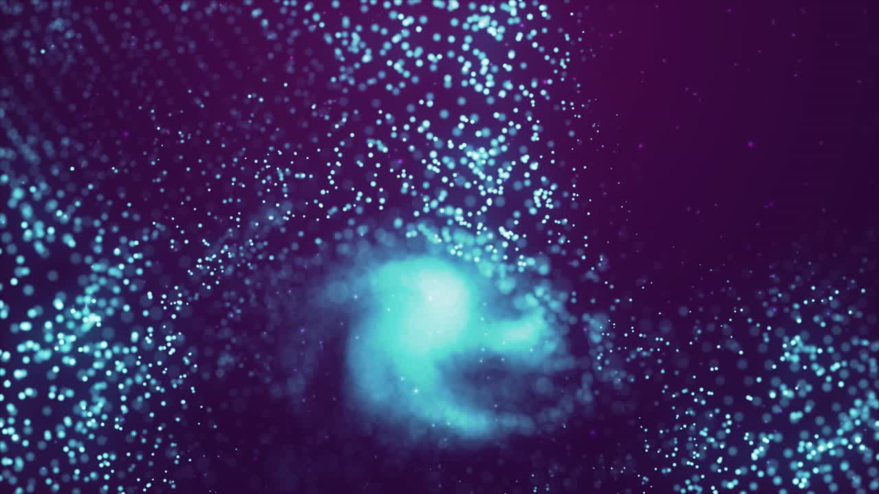 Abstract Particle Background