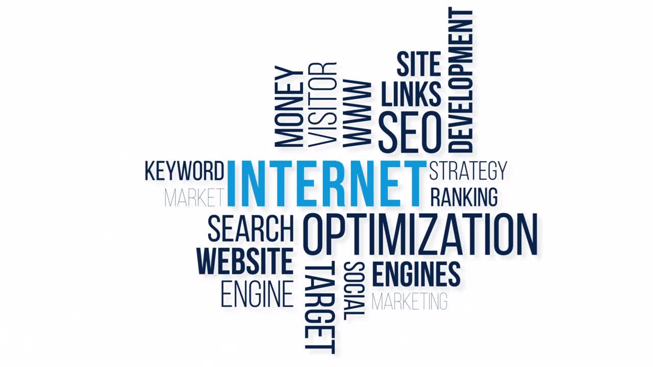 internet word cloud concept.