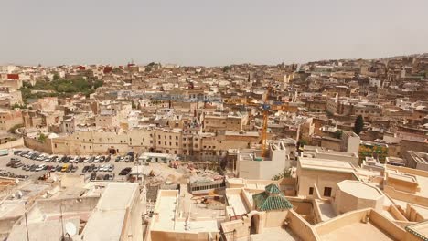 AERIAL:-Old-medina-in-Fez