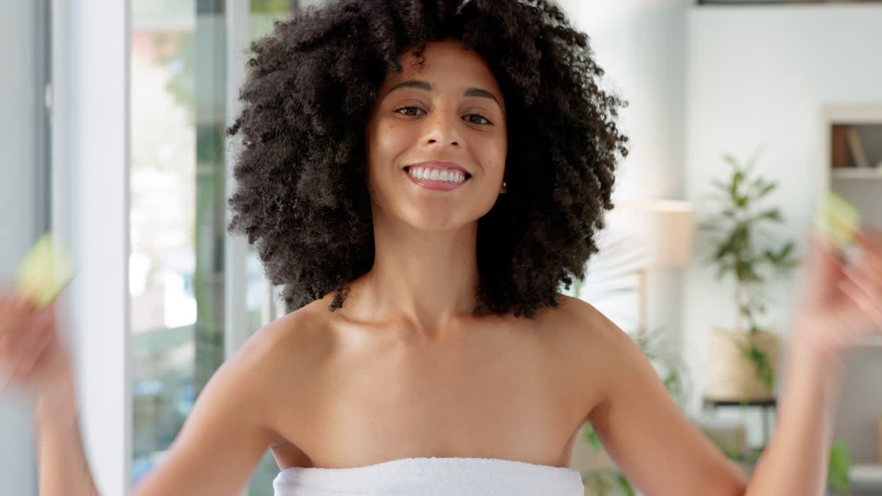 Skincare, health and portrait of girl