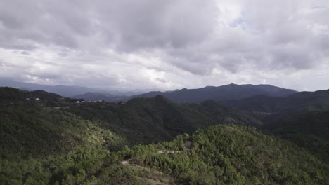 fascinating video shot flying over the area of the bracco pass and its surroundings