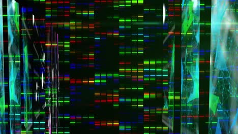 Plexus-networks-against-multi-color-lights-