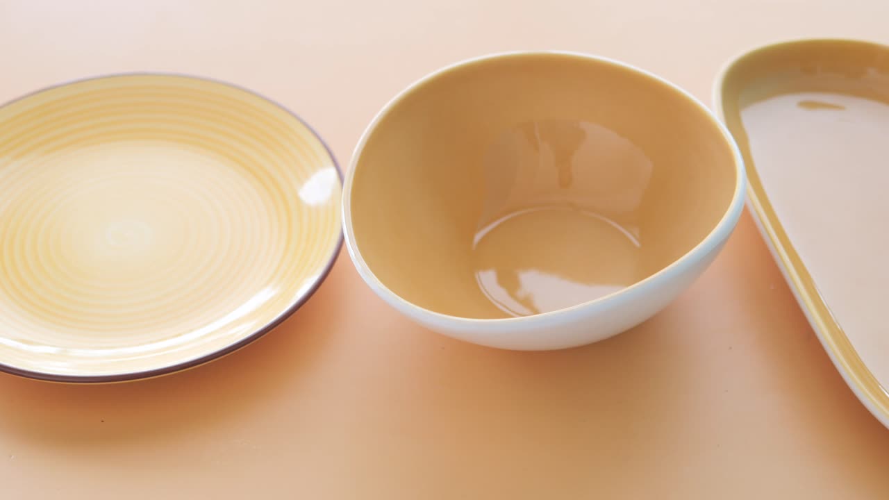 Empty Ceramic Dishes
