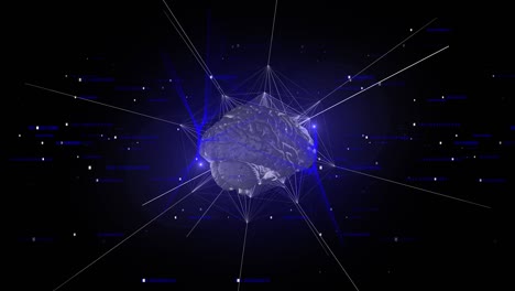 abstract brain background 4k