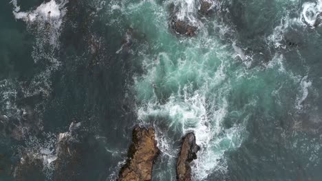 Aerial-View-of-Big-Sur-Coast-High-Way-1-near-Monterrey-California