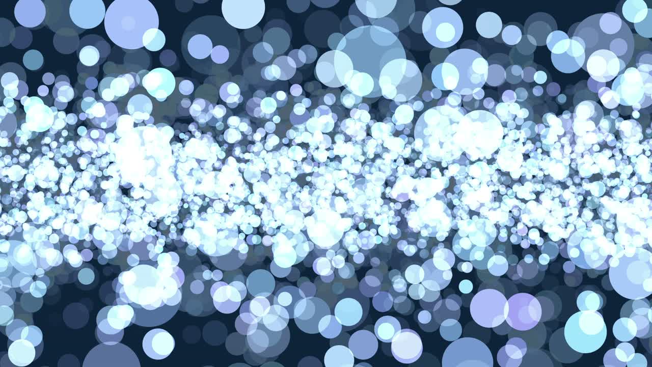 4k 애니메이션 입자 루프 배경