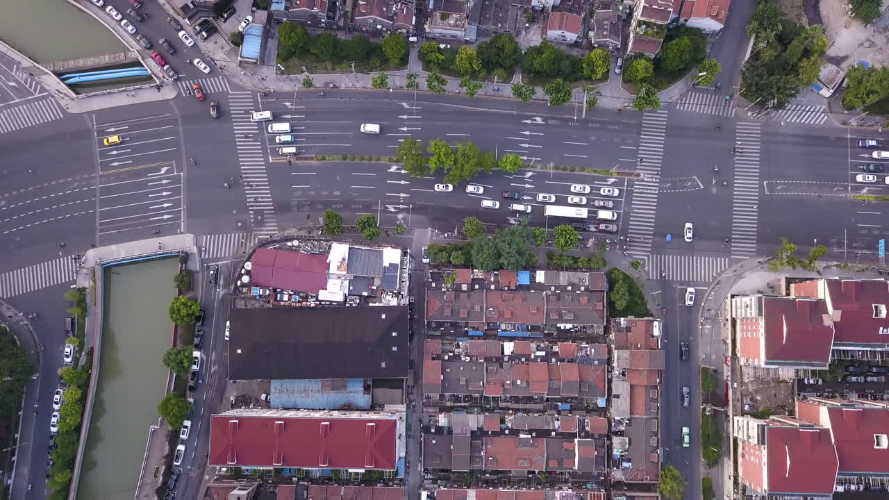 4k 시내 상하이 구 지구, 중국