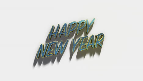 Fashion-and-modern-Happy-New-Year-text-on-white-gradient